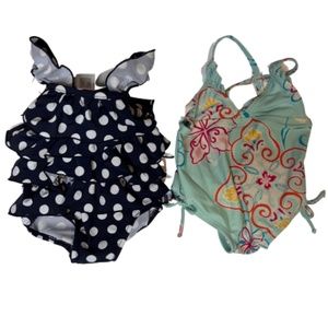 Baby Girls Swimming Suits Bundle Size 3 Months‎